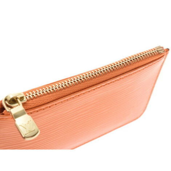 Louis Vuitton Epi Pochette Cle Mandarin Leather Coin Case - Picture 7 of 12